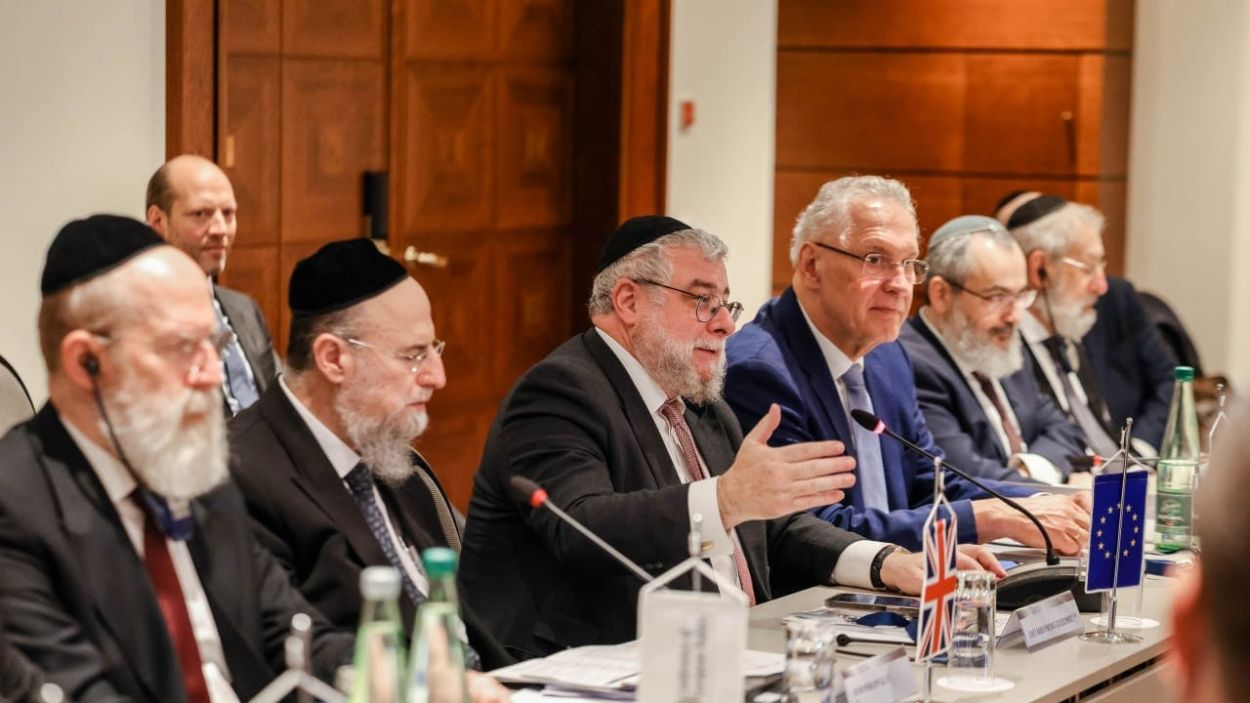 Avrupa Hahamlar Konferansı'nın kongresi iptal edildi Avrupa Hahamlar Konferansı'nın kongresi iptal edildi