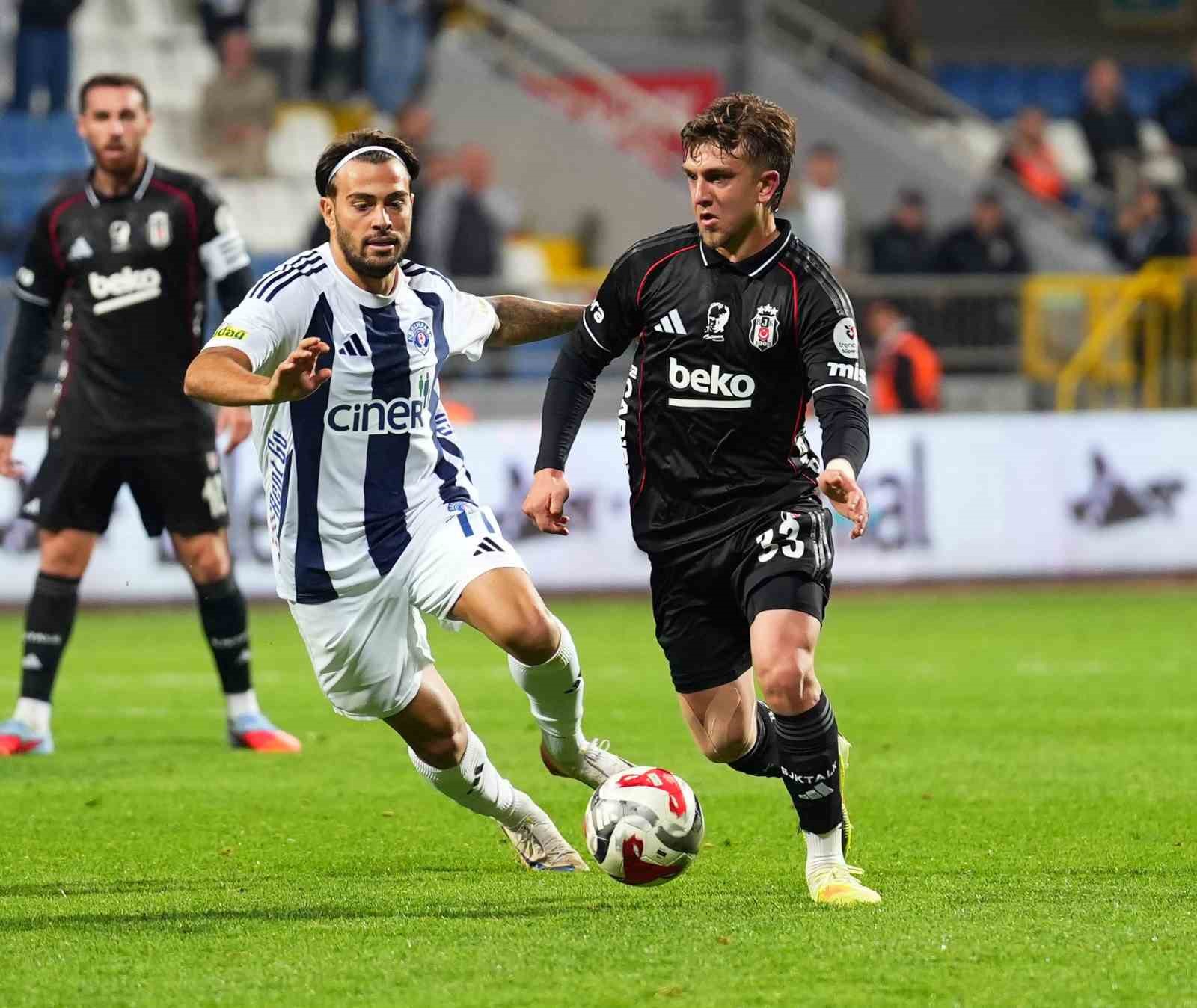 Beşiktaş, Kasımpaşa engelini aşamadı Beşiktaş, Kasımpaşa engelini aşamadı