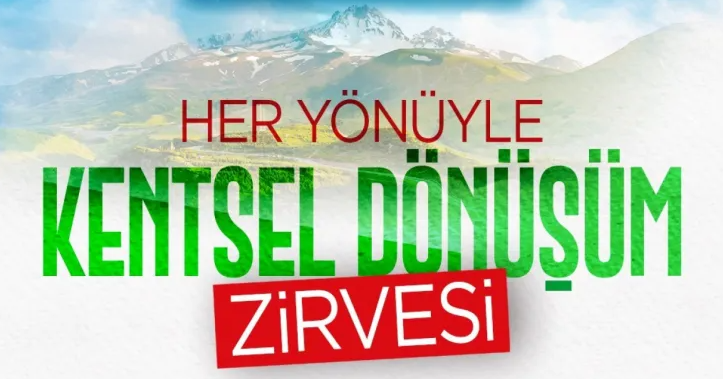 Her Yönüyle Kentsel Dönüşüm Zirvesi'nin 18’incisi  Kayseri’de düzenlendi Her Yönüyle Kentsel Dönüşüm Zirvesi'nin 18’incisi  Kayseri’de düzenlendi