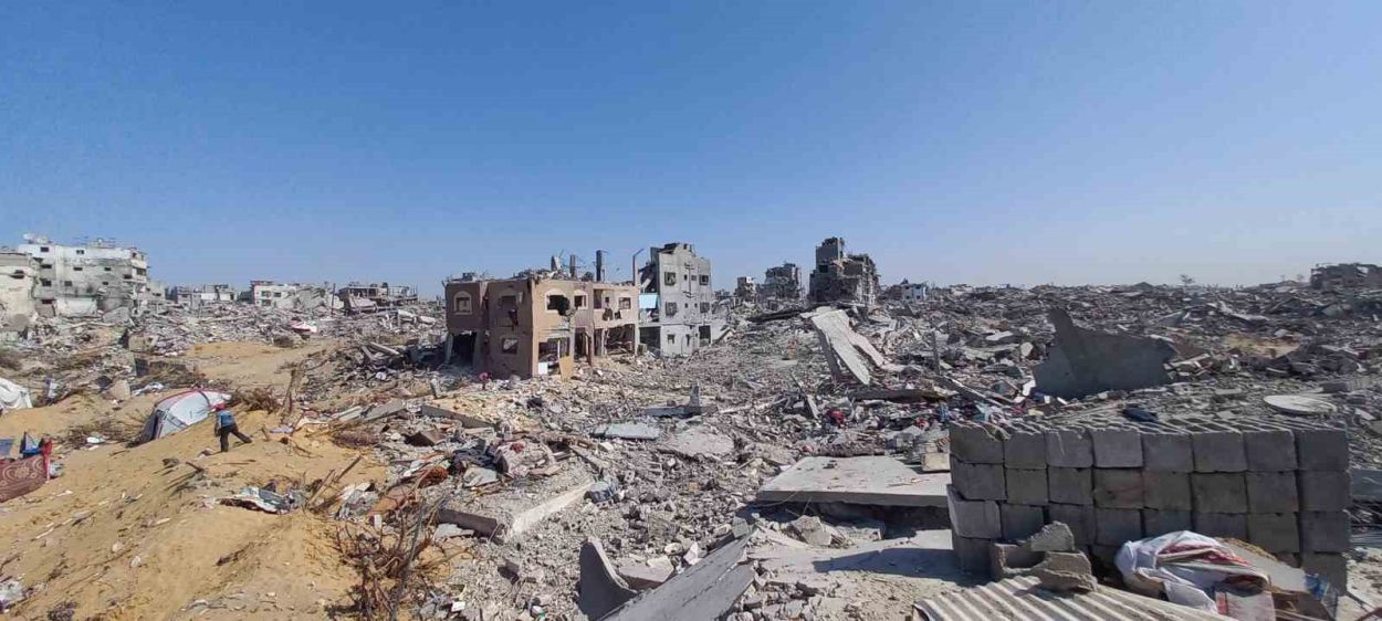 İsrail ordusunun çekildiği Cibaliye’de yıkım gözler önüne serildi İsrail ordusunun çekildiği Cibaliye’de yıkım gözler önüne serildi